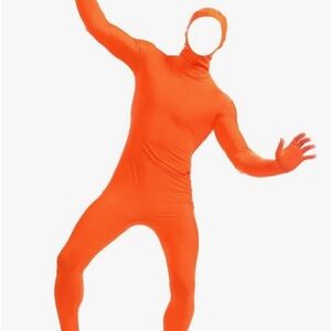 Vibrant Orange Full Body Suit